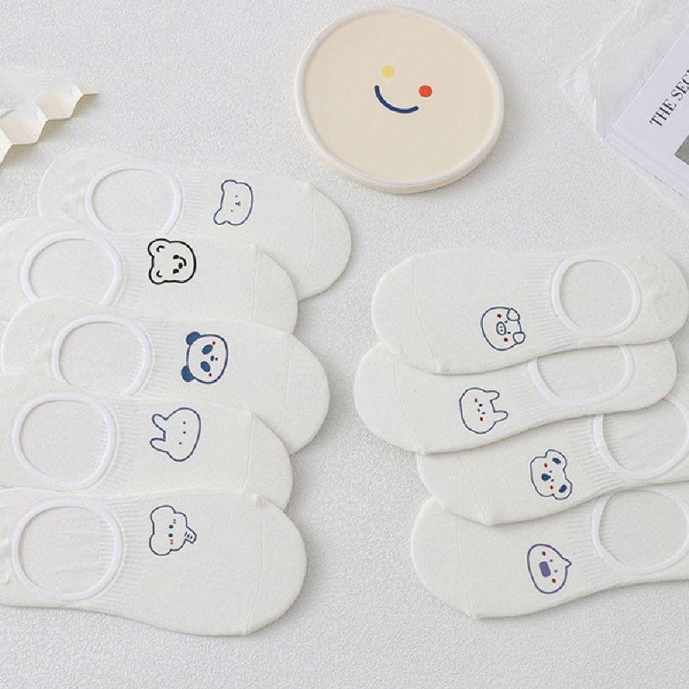 

Breathable White Cotton Non-slip Shallow Mouth Socks Sock Socks Women s Socks One Size-1