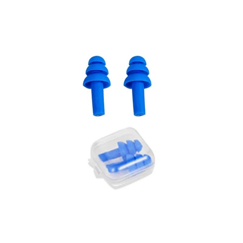 5/2/1Pairs Soft Silicone Earplugs Comfort Noise Reduct Earplugs Protective Sleep Reusable Waterproof Swimming Ear Plug With Box