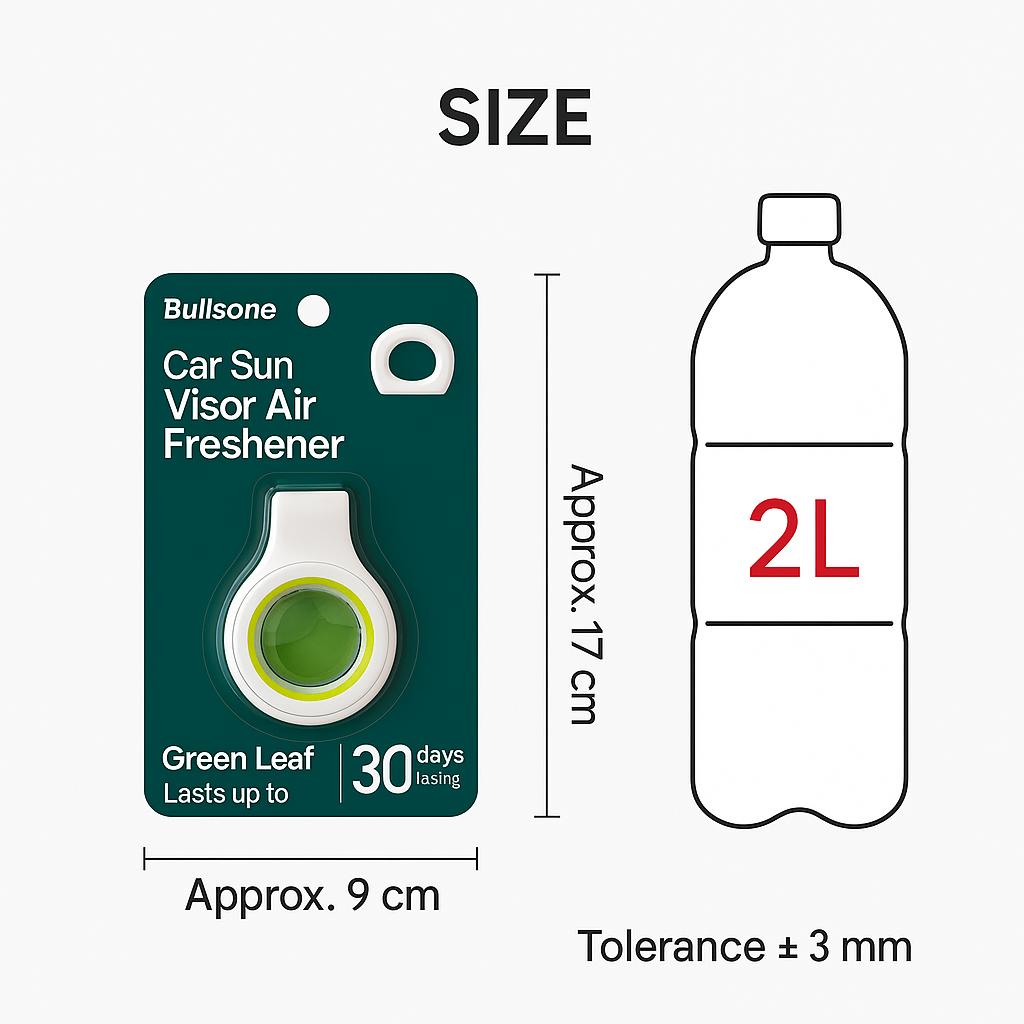 Der globale Trend: Bullsone Auto Sonnenblendenclip Lufterfrischer