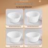 Snowy Niang High-Temp Resistant Oil-Proof Cupcake & Mooncake Baking Mold Paper Cup with Support Bottom.