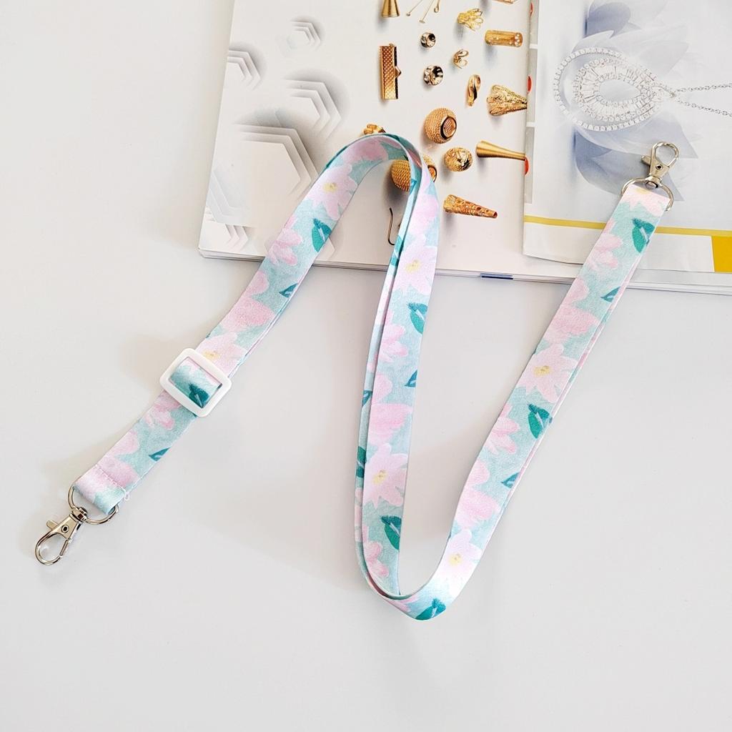 Printed Webbed Crossbody Strap Camera Phone Crossbody Strap Women's Bag Crossbody Strap