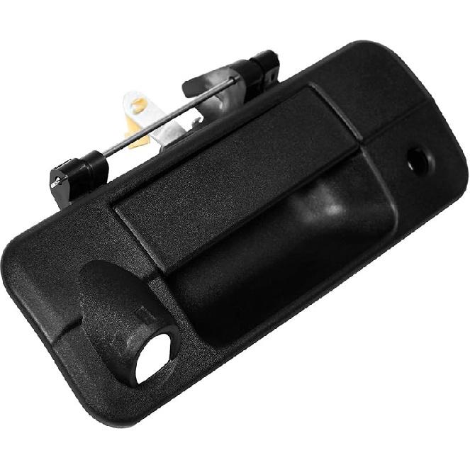 

Gledewen Ручка задней двери Ручка защелки багажника С отверстием для задней камеры | Для 2007-2013 Toyota Tundra | Заменяет# 69090-0C051, 690900C051, 81214 чёрный