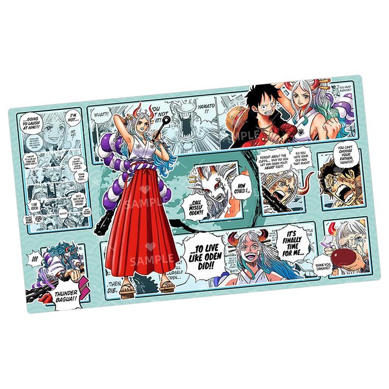 Anime One Piece OPCG Dedicated GAME Accessories DIY Card PlayMat Comic Series Nami Perona Buggy Collection Gift Toys