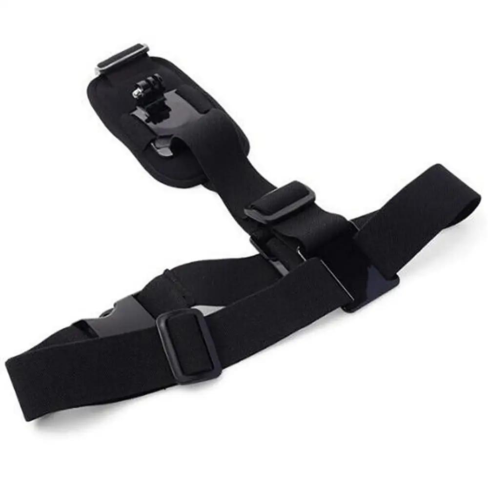 Go pro Accessories shoulder Strap Mount Harness for Gopro Hero 10 9 7 5 4 3 2 SJ4000 Eken H9 Camera Chest Harness Belt Adapter