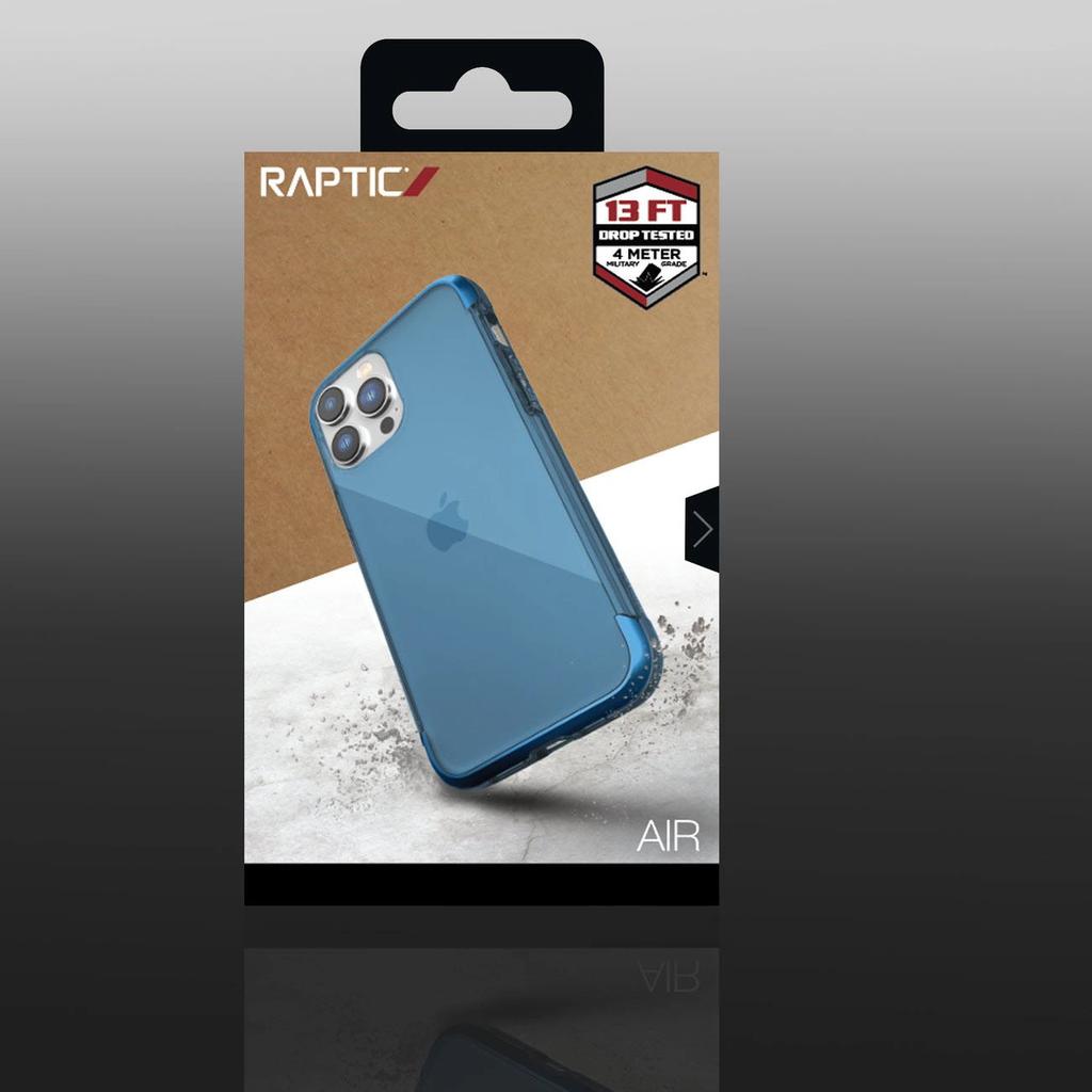 Raptic X-Doria Air Case Iphone 14 Pro Case, Armored Cover, Blue