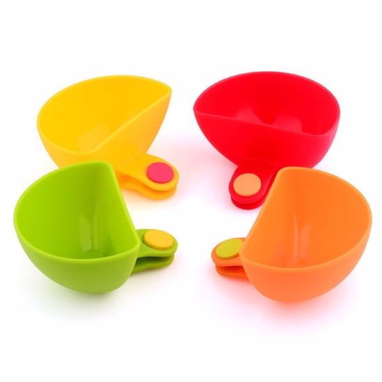 2ks Dip Clips Sada kuchyňských mís Nástroj Small Mishes Spice Clip