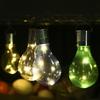 Solar Powered Energy Saving Bulb Light Hanging LED Lamp with Clip Lighting Control IP44 Water Resistant Outdoor Fairy