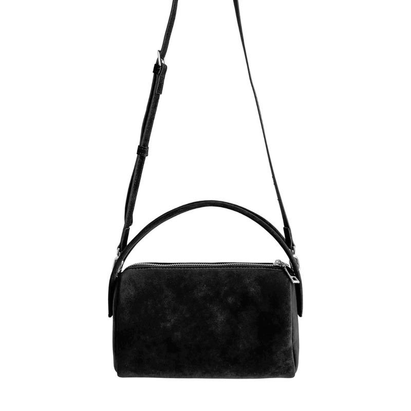 Herbst und Winter neue Kissen-Tasche einfarbig kleine Handtasche vielseitig Wildleder Messenger kleine quadratische Tasche