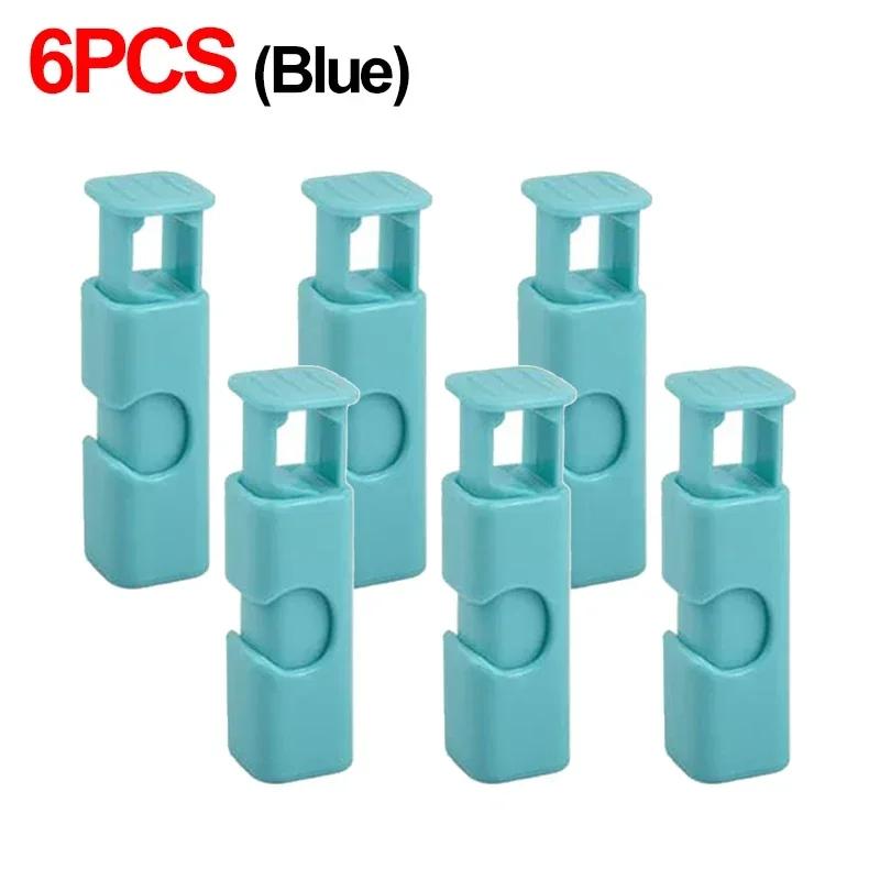 Food Sealing Bag Clip Reusable Fresh Food Storage Tools Plastic Sealer Clamp Snack Bread Seal Bag Home Kitchen Storage Clips