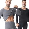 Men's Thin Style Warm Autumn Underwear Set: Top and Pants