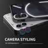 Rear Camera Lens Cover for Nothing Phone 1 Back Aluminum Alloy Metal Camera Protector for Nothing Phone1 Lens Ring Film