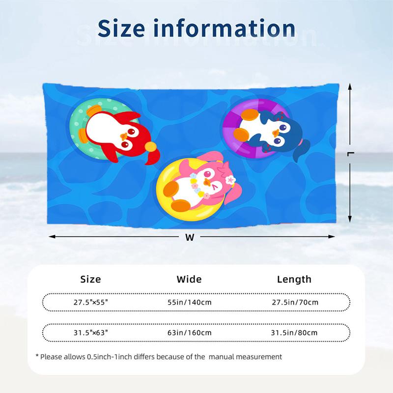 Badanamu Beach towels also serve as bath towels summer essential a musthave for the outdoors the beach and the pool