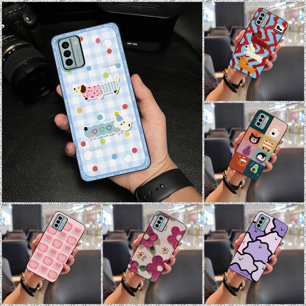 Anti-dust Silicone Phone Case For Nokia G22 Fashion Design Animals TPU Anti-knock Cute Full wrap Back Cover Waterproof