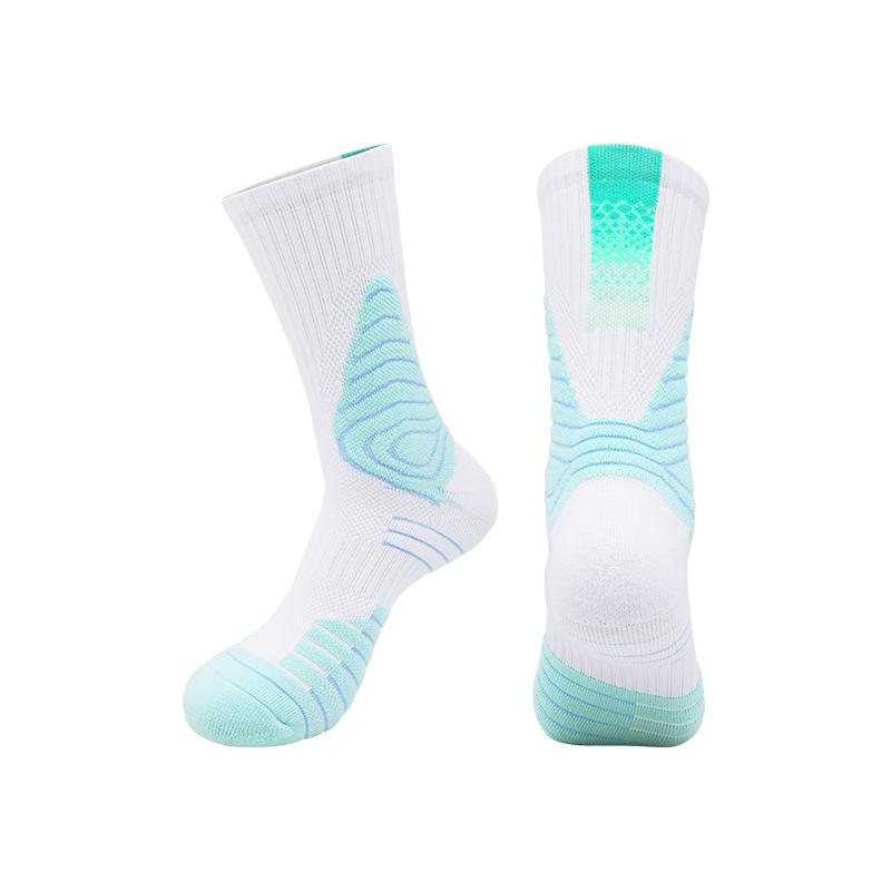 Adult Basketball Socks Actual Training Socks Children Towel Bottom Sweat Absorbing Shock Non-Slip Sports Socks Men