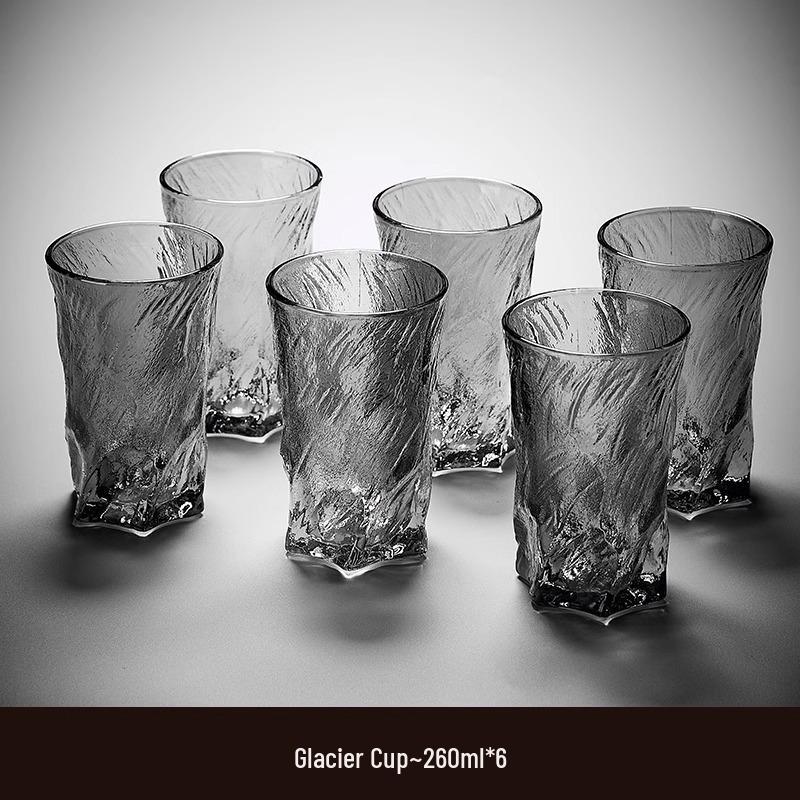 Mystic Ice Luxury Whiskey Glass - Creative Retro Rock Cup