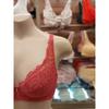 Pink Lace Non Woven Full Cup Bra Br4424 Pk