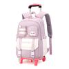 New Style Trolley Schoolbag for Primary School Students  Boys  Girls  Children  Middle School Students Can Climb Stairs with Large Capacity