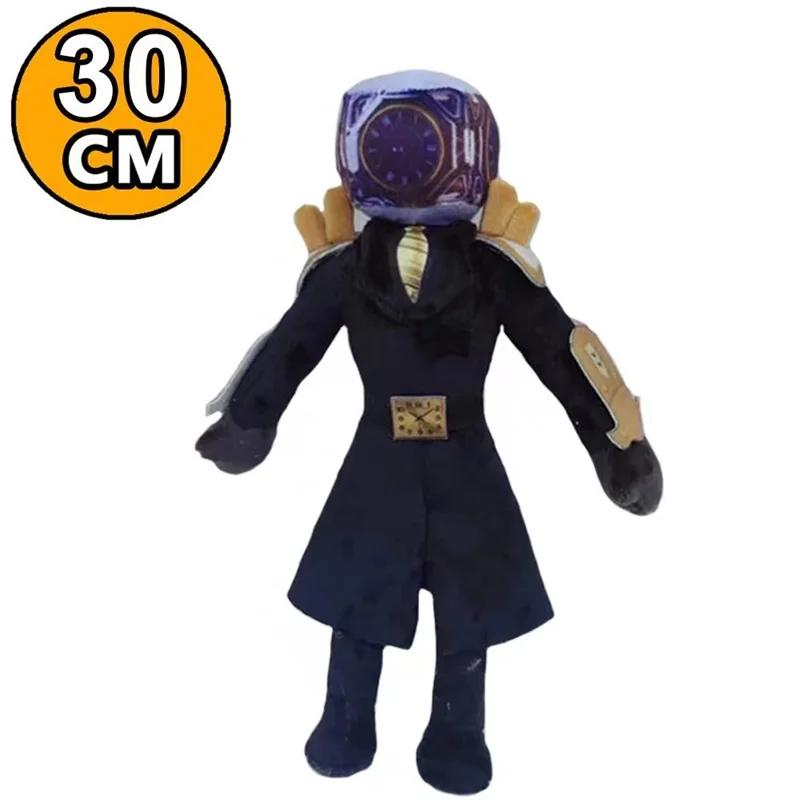 Toilet Titans Drill Man Upgrade TV Man Woman Cameraman  Clock Speaker Man Plush Stuffed Doll Soft Toy