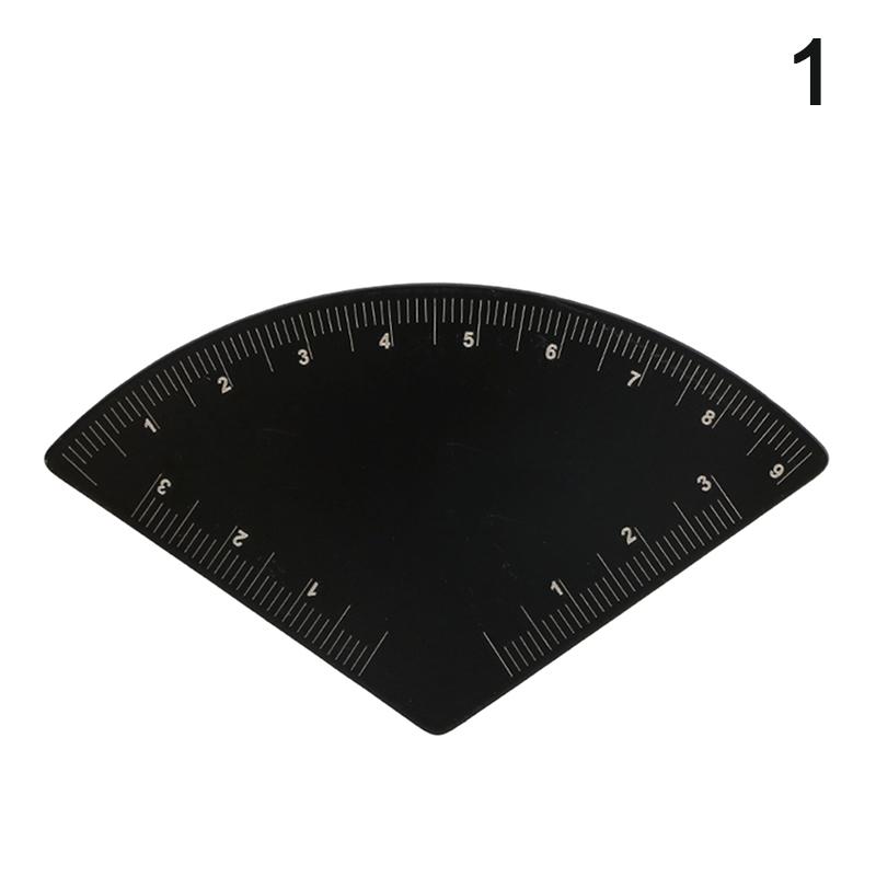 

Aluminum Alloy Fast Drawing Eyebrow Design Ruler Microblading Mapping Tool Shaping Permanent Makeup Drawing Guide Ruler Tattoo