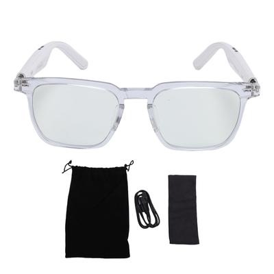AI Translation Glasses Bluetooth 100 Languages Real Time Smart Translator Glasses with Built In