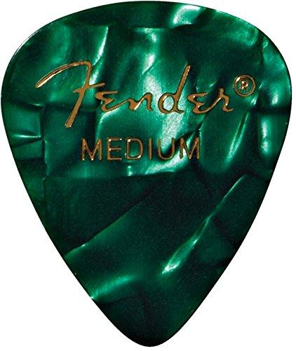 Fender 8 Pieces Teardrop Medium Guitar Picks Assorted Colors