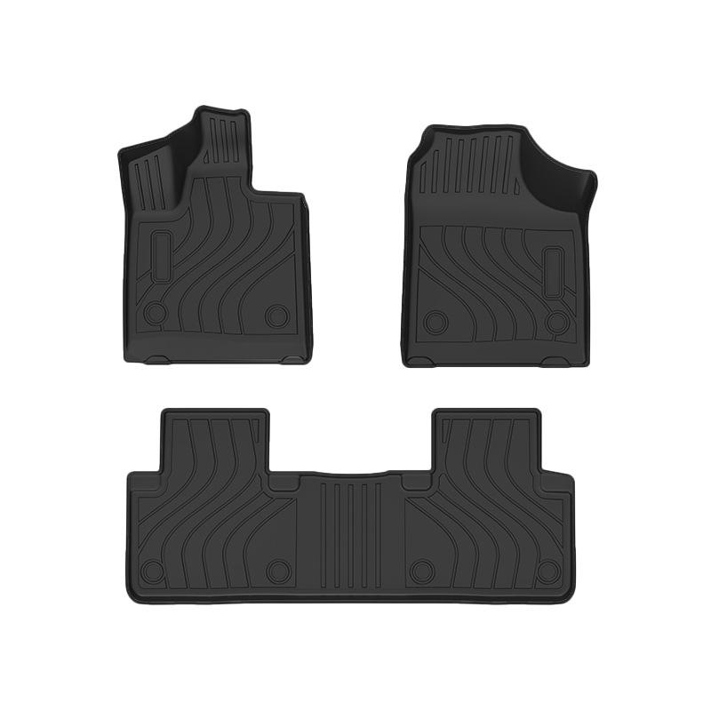 Eco-Friendly Trunk and Floor Mat Set for AITO Wenjie M7: Wear-Resistant, Waterproof TPE Backrest Pad with Storage Pocket