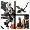 MOC Lord Rings Movie The Fell Beast Magic Tower With Led Lights Magic Fortress Castle Assemble Collection Bricks Model Toys Gift