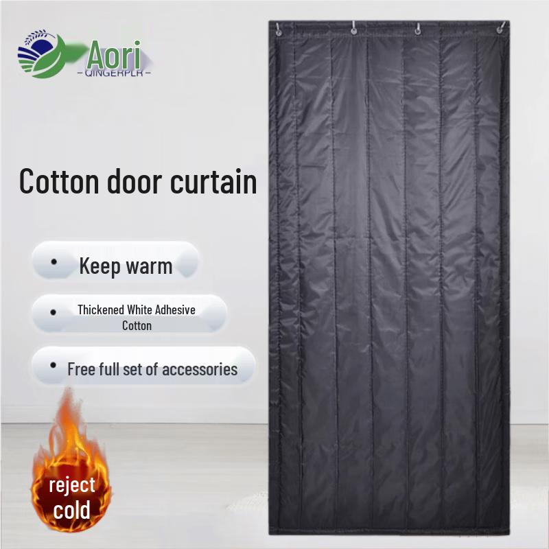 QINGERPLR Insulated Winter Door Curtain