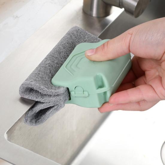 Window Track Cleaner Brush Compact Design Gap Cleaning Brush Hand-held Groove Cleaning Tools Window Cleaner