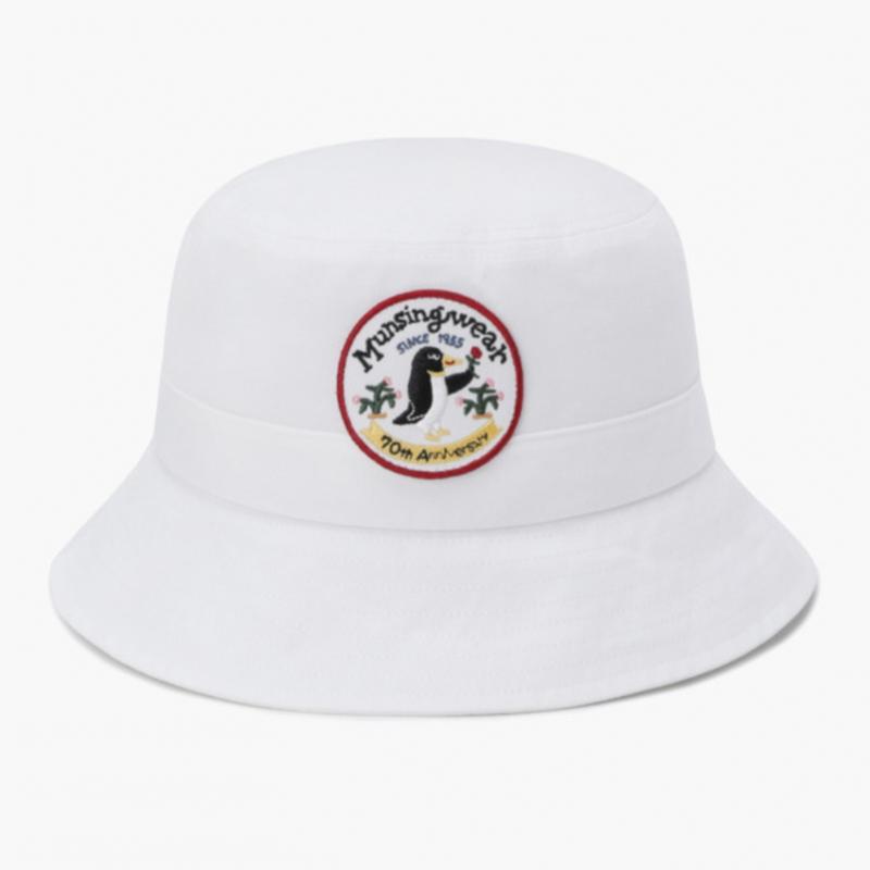 Munsingwear Unisex Bucket Hat White Mq312lcp84