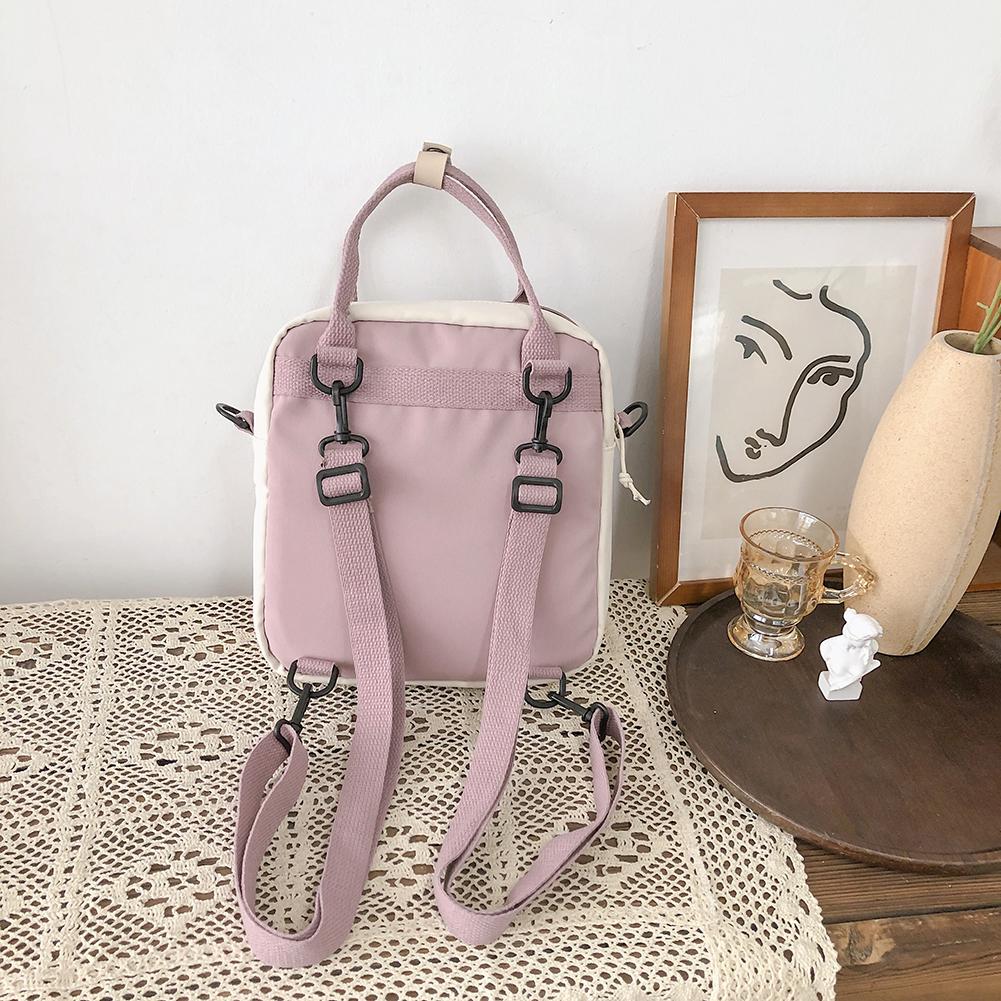 Roztomilé batohy v korejském stylu Kawaii Dámské Tašky přes rameno pro dospívající dívky Školní batoh Květinový cestovní ruksak