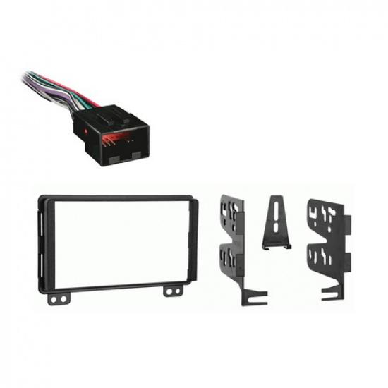 Fits Ford Explorer 2004-2005 Double DIN Stereo Harness Radio tall Dash Kit