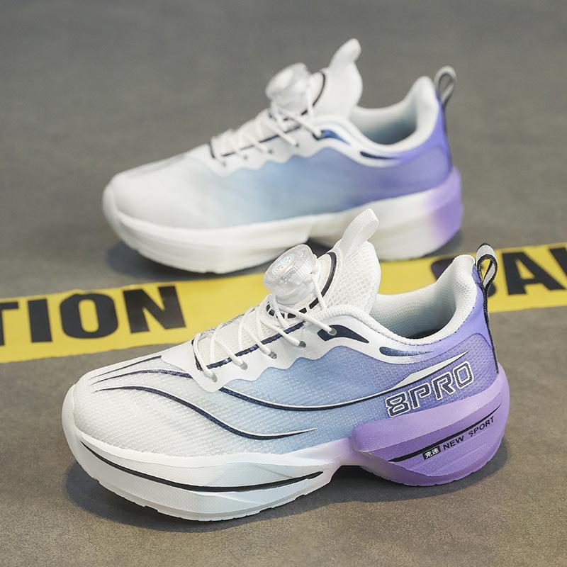 Chitu 8pro2025 Spring New Children's Running Shoes Boys Sports Shoes Soft Sole Boys Mesh Rotating Button