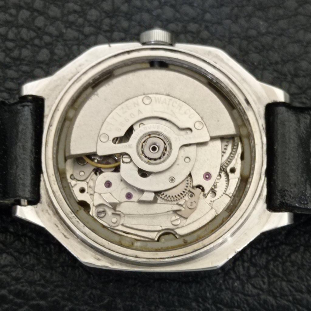 AUTOMATIC VINTAGE CITIZEN 6650A JAPAN WOMENS ORIGINAL DIAL WATCH a700355-5