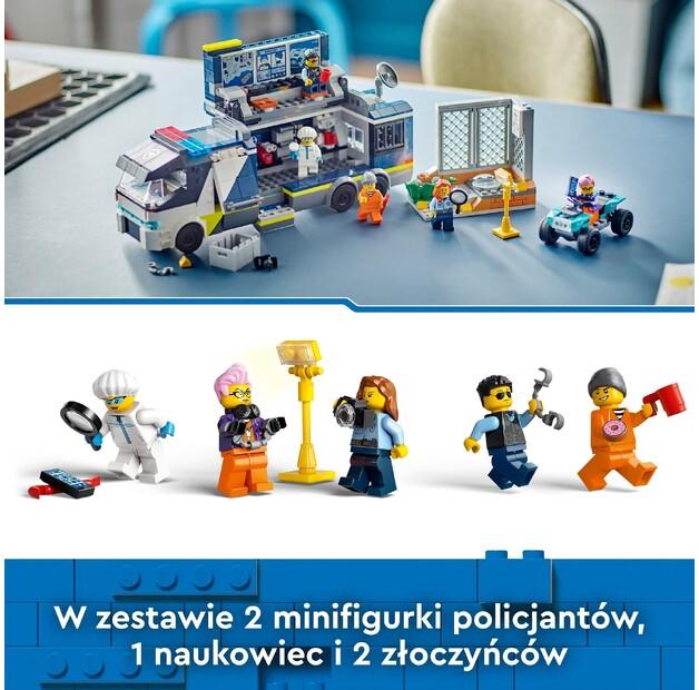 LEGO City 60418 Police Crime Lab Truck
