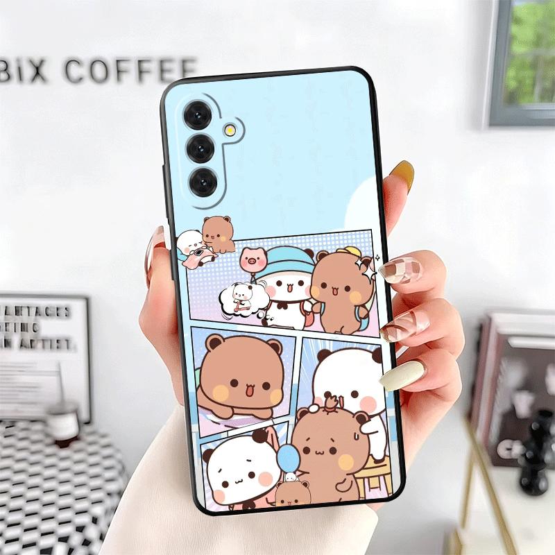 Bubu Dudu Cartoon Cute Soft Phone Case for Samsung A17 A37 A57 A16 A26 A36 A56 A15 A25 A35 A55 A14 A24 A34 A54 A13 A23 A33 A53 A