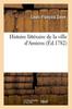 Libro Histoire Litteraire De La Ville d'Amiens