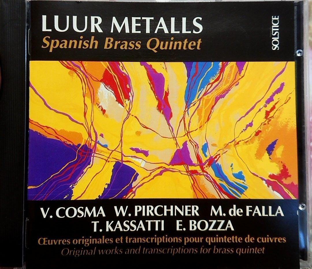 

[USED] 7/25 deleted! Final price reduction! Spanish Brass Quintet LUUR METALLS