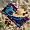 Avatar Print Beach Towel Design, Soft, Lightweight. for Home Bathroom, Spa, Pool, Yoga, Surfing, Camping, Gift for Family, Friend