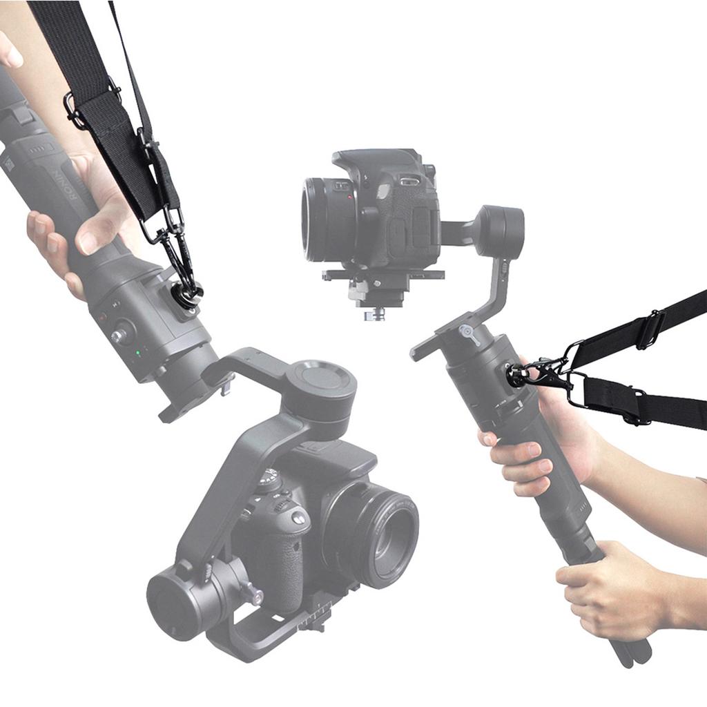 Thick Foam Black High Strength Camera Neck Strap Shoulder Belt Sling for DJI Ronin SC