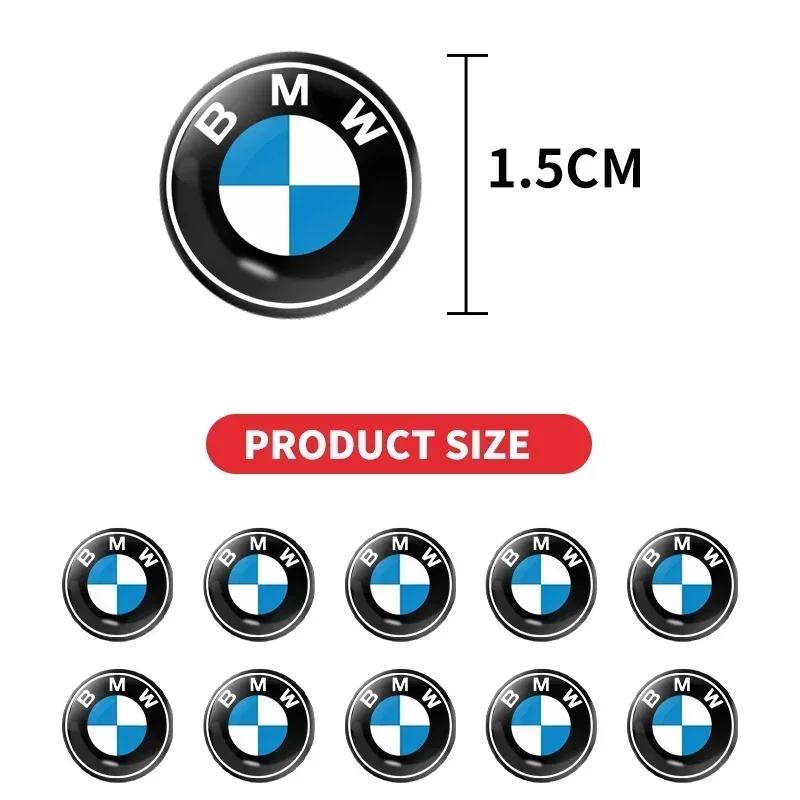 10Pcs Car Styling Lock Keyhole Stickers Decoration Protection For BMW M Performance E36 E60 E90 X2 X1 X3 X5 E46 E39 E70 M3 M5 M6