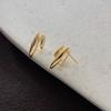 Irregular Geometrrings For Women Retro French Earrings Design Simple Temperament Senior Fashion Jewelry Gift