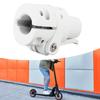Electric Scooter Folding Pole Base ABS and Alloy Non Slip Coating Folding Pole Fitting Base for Cycling
