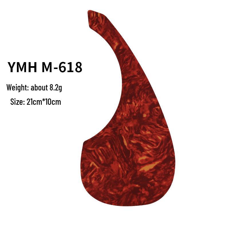 Naklejka panelowa pickguardu gitary chroniąca przed zarysowaniami dla gitar 38-41 calowych - Ochrona strun