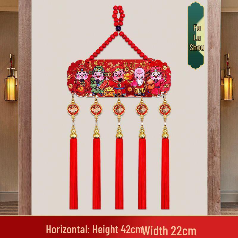 

Подвеска Пять Богов Богатства: Праздничный китайский узел с кисточкой для декора гостиной