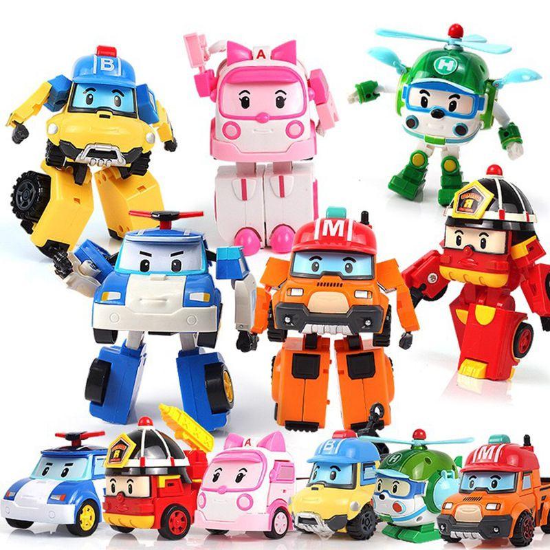 Transform Your Kid's Playtime With Robocar Poli Toy Car Pull Back Car And Action Figure In One!
