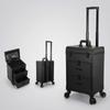 Rolling Makeup Container Portable with Drawers Long-Lasting