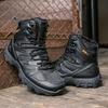 Men's Tactical Combat Boots: Outdoor Peak Climbing, Desert, Winter Plus Velvet, Military, Wilderness Training.