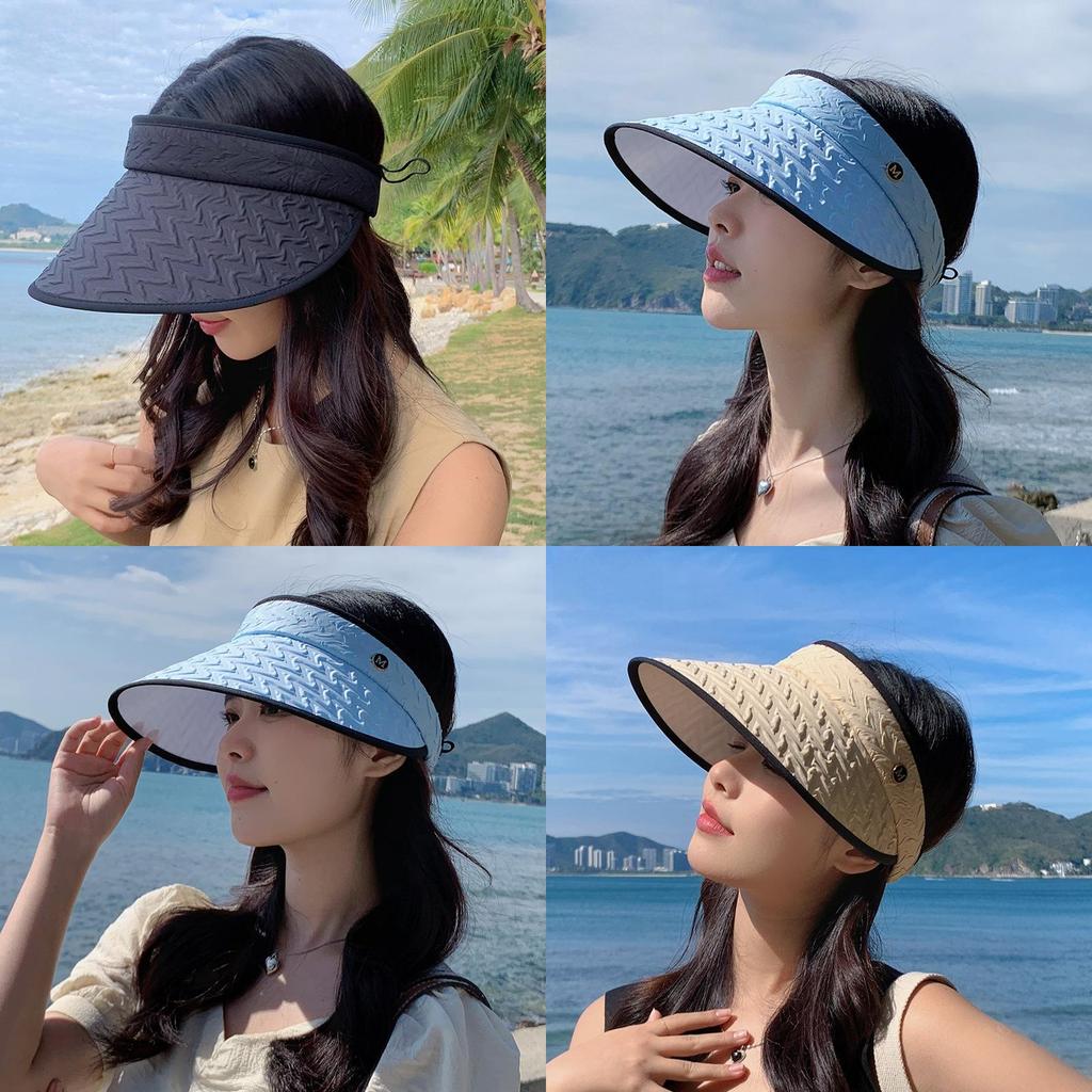 Summer Outing Sun Hat With Large Brim Breathable Sunshade For Women And Casual Wear