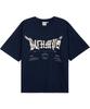 BORN CHAMPS [7 Colors] Distorted Dust Oversized Short Sleeve T-Shirt B25St39 (B Type)